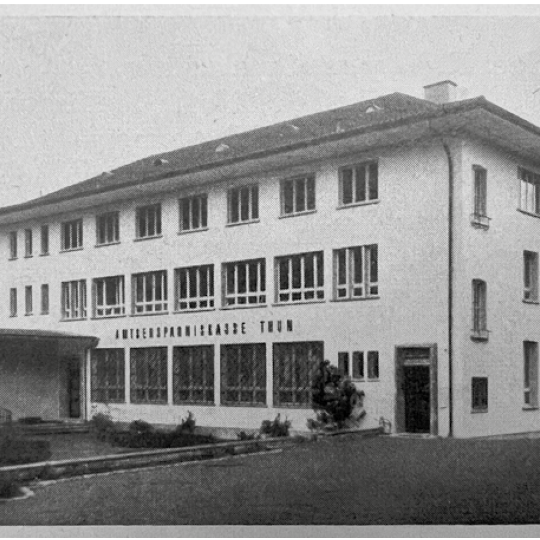 1951 Neues Kassagebäude Lauitor