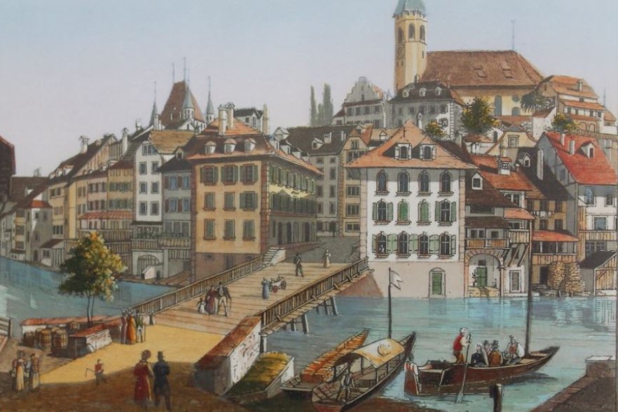 Thun_Sinnebrücke_Kleinmeister_1860