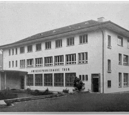 1951 Neues Kassagebäude Lauitor