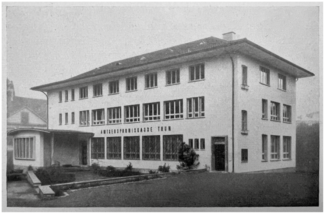 1951 Neues Kassagebäude Lauitor